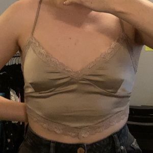 Garage brand corset style top